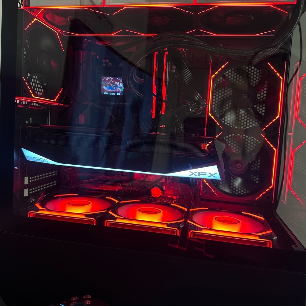 XFX Gaming System with Black and Gray Interface